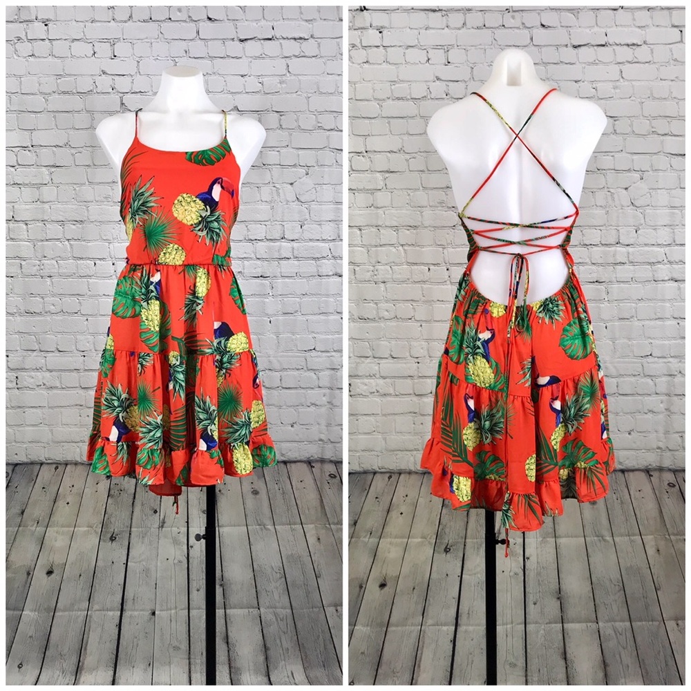 Toucans and Pineapples Forever Dress